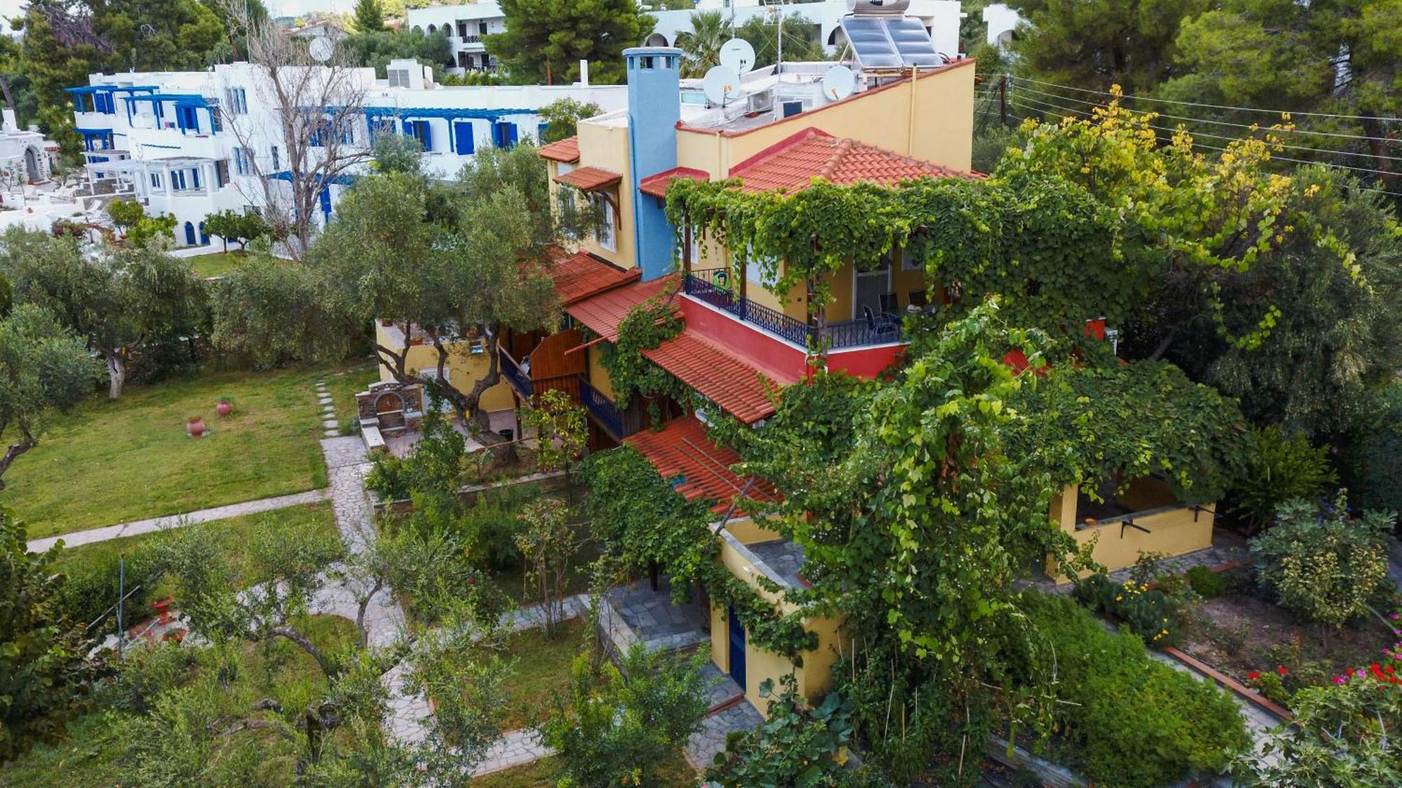 Mathesi Apartment Balcony إيليا المظهر الخارجي الصورة